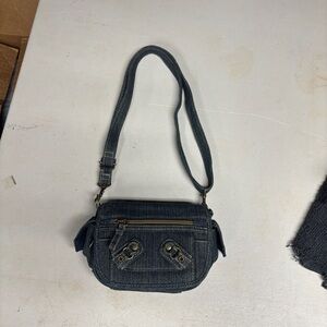 Stylish Denim Crossbody Bag